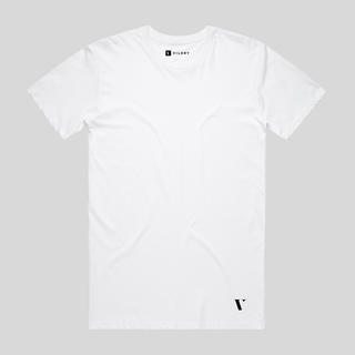 Custom-Fit Essential T-Shirt - White (Regular)